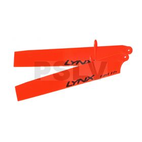 LX61151-SP  Lynx Heli MCPX BL Plastic Main Blade 115mm Bullet Neon Orange  